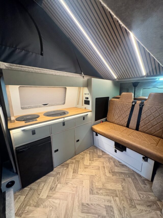 🚐Seize the day🚐

The day van: the perfect van for adventurers who enjoy spontaneity as well as practicality. A classic and timeless set up… and for very good reason.

This layout is suitable for most travellers - from single travellers, couples and families. 

It’s got it all:
✨The @vulcanbeds rock and roll bed is the ultimate campervan component - a practical solution for travel with a slick transition for bedtime and sprinkling of luxury. 
✨A pop top adds height, space and extra berth. 
✨Custom built furniture - all designed and made in house with premium upholstery to complete the look.
✨Concealed diesel heater to keep you adventure in all year round.
✨Electrics and plumbing completing this home on wheels

Our customers chose this gorgeous pastel palette. It’s light, bright and welcoming. We’re sure you’ll agree 😍🤍

Get in touch to start your adventure. Secure your build slot and you’ll be hitting the road before you know it 🛣️ 

#camperlifestyle #campervanconversion #vanlife