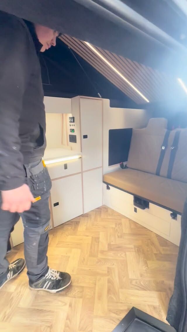 🚐 Watch how easy this is…🚐

Dan showing just how smooth the Vulcan Rock & Roll Bed is to operate 👌

With 5 different locking positions, you’re not stuck in one position like most campervan beds. You can sit upright for travelling, recline to relax, or drop it flat for the night in seconds.

✔️ M1 crash tested – safe and certified for passengers
✔️ 5 comfort positions – drive, lounge, relax or sleep
✔️ Rear-mounted layout – keeps loads of living space in the van
✔️ Quick and easy operation

This is why we love using this system in our builds — it gives you a proper seating area during the day and a comfortable bed at night without compromising the layout.

This layout works perfectly in our Daily Package conversions 👇

🔗 https://camperfamilycymru.com

Our Daily package is designed for people who want a van that works every day but still transforms into a weekend adventure vehicle. ￼

Would you go for a rear bed layout like this or a U-shape lounge? 👀

#camperfamilycymru #campervanconversion #rockandrollbed #transitcustomcamper #vanlifeuk campervanlife dayvan vanconversion