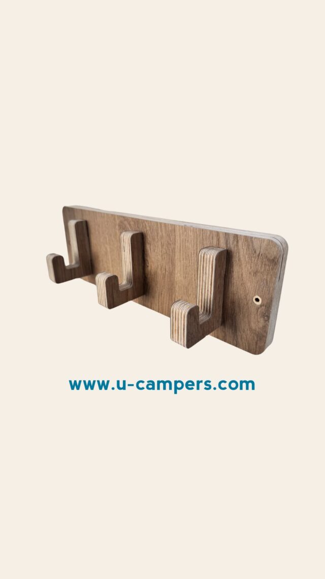 🚐By hook or by crook🚐

Van accessories available in our online shop 🛒 Upgrade your camper with handy add ons to make your tiny home work best for you.

Our wooden features range from hooks, signs, storage systems and chopping boards are made sustainably and mostly to order so get in touch if you have any specifications or customisations.

Check out u-campers.com for more information ℹ️ 

#campervan #supportsmallbusiness #vanlife