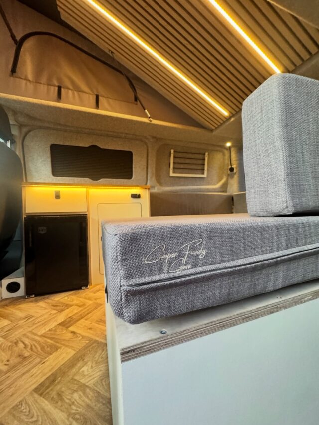 🚐U, me and the open road🚐

Style, comfort, space and freedom. A Camper Family Cymru campervan has it all 😍 and this one is no different.

✅Insulated, sound deadened and carpeted
✅Durable and stunning Altro flooring
✅Windows with @vanshades2016 
✅ @westdubs40 pop top with our signature slatted ceiling and LED lighting
✅12V and 240V electrical systems 
✅Diesel heater
✅Hand built U-shape furniture with kitchenette in laminated birch ply with oak worktop
✅Custom cushions and upholstery
✅Pull out drawers and bungee storage

What if we told you adventure was closer than you think? Your dream campervan could be hitting the road by summer. For more information visit our website: https://camperfamilycymru.com/campervan-conversion/u-shape/

Get in touch today… U won’t regret it

#campervanconversion #vanlifeuk #builtnotbought