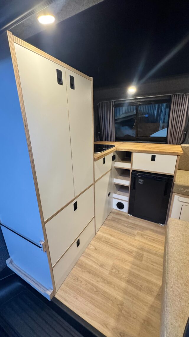 🚐Adventure your way🚐

Something a little different from us today. The benefit of having all our production in-house, means we can help you create your perfect camper space. We know that for most people, they will have dreamed every corner of their ideal van. Working collaboratively with our in-house team, we’ll help you bring your vision to life and help you build your own adventure.

Let us know what you think of this layout! What’s essential to you is what matters. Whether it’s wardrobes, cooking, bike storage or a space for your four legged camping companion - we’ll be with you every step of the way.

Get in touch today and we’ll help you design your dream life 💭 

#campervan #builtnotbought #madeinwales